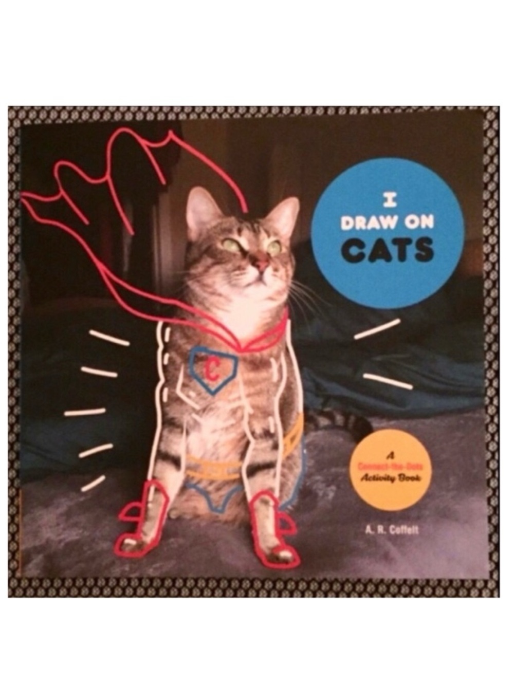 🆕 I Draw On Cats Activity Book—Amanda Coffelt